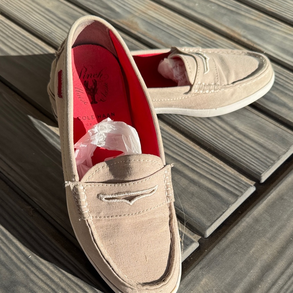 Cole Haan Nantucket Penny Loafers - durable and lightweight washable fabric 🧼
